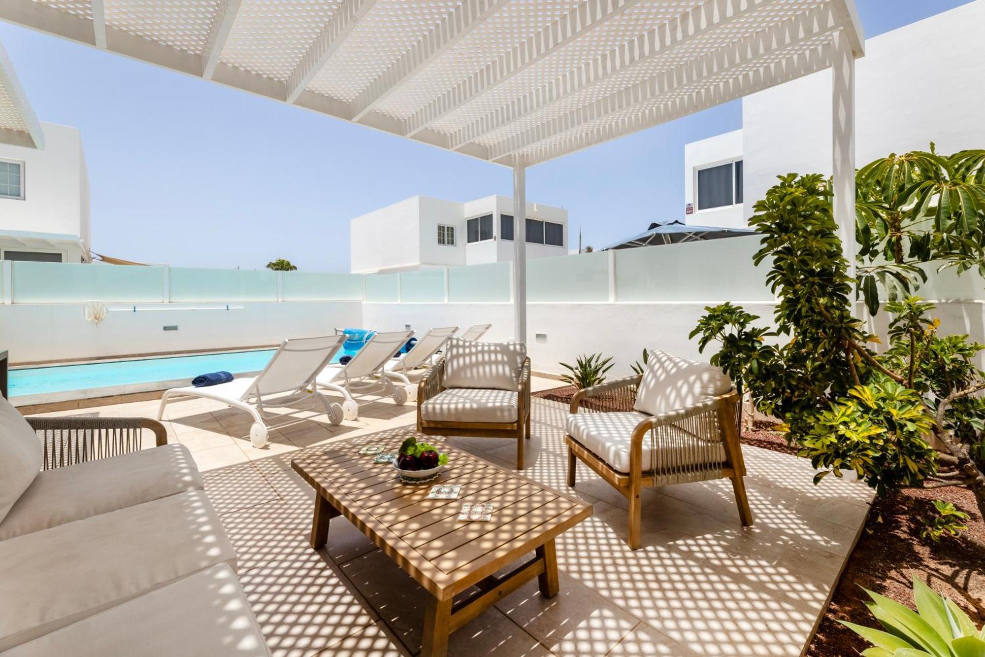 Villa Atlantica - Heated Pool In Playa Blanca 外观 照片