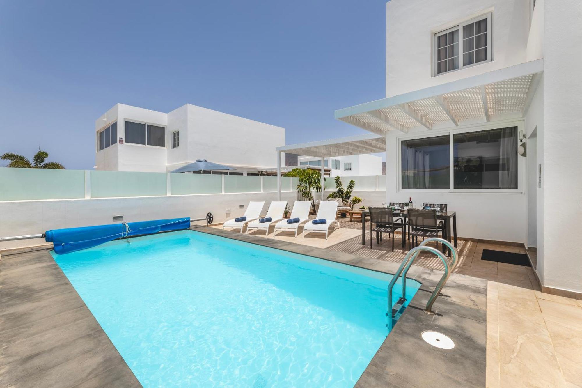 Villa Atlantica - Heated Pool In Playa Blanca 外观 照片