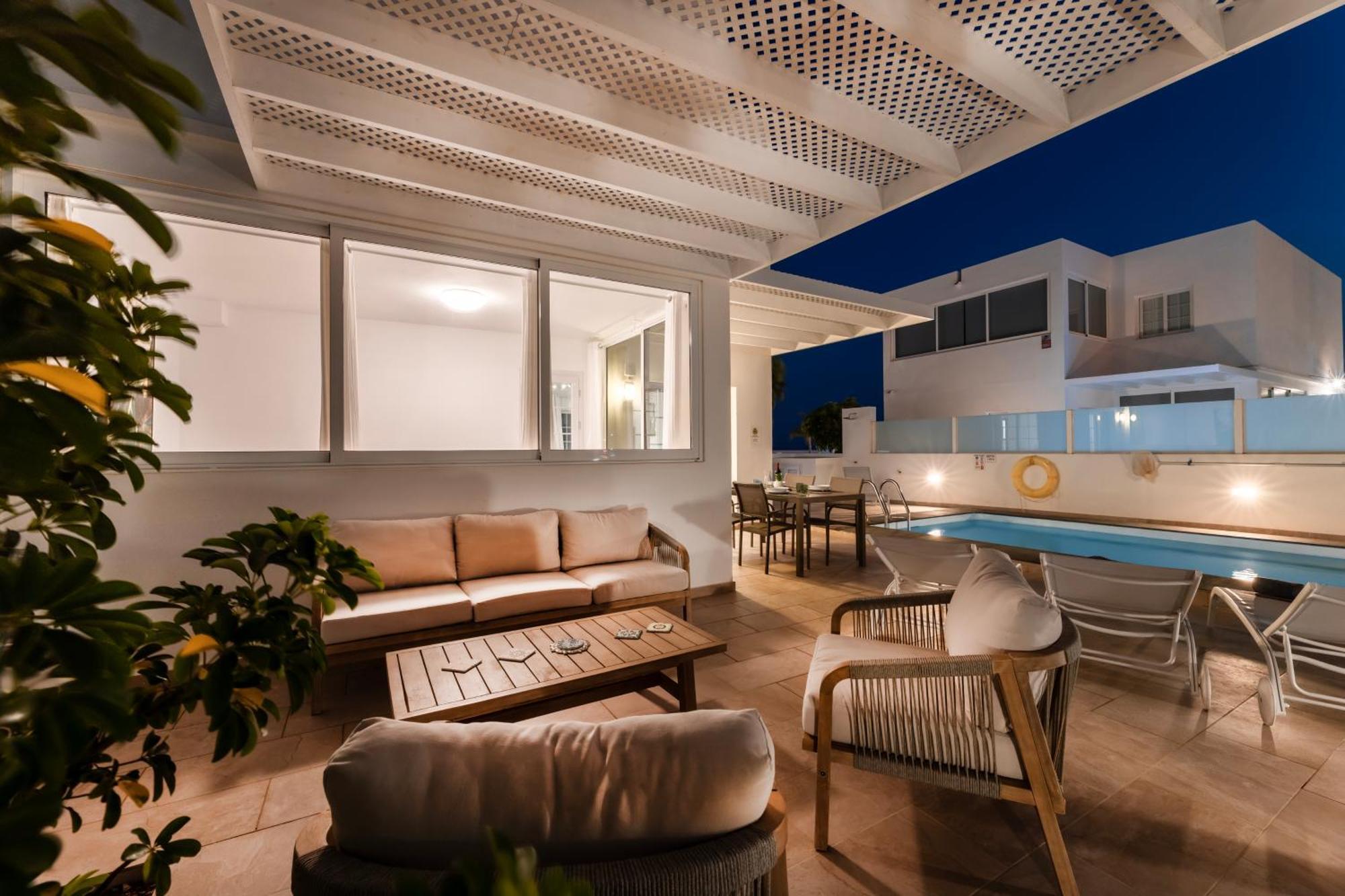 Villa Atlantica - Heated Pool In Playa Blanca 外观 照片
