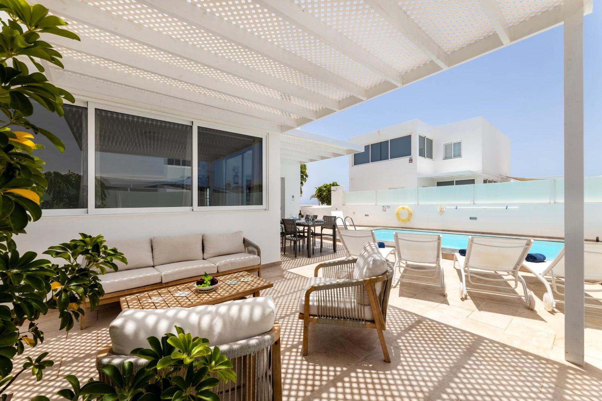Villa Atlantica - Heated Pool In Playa Blanca 外观 照片