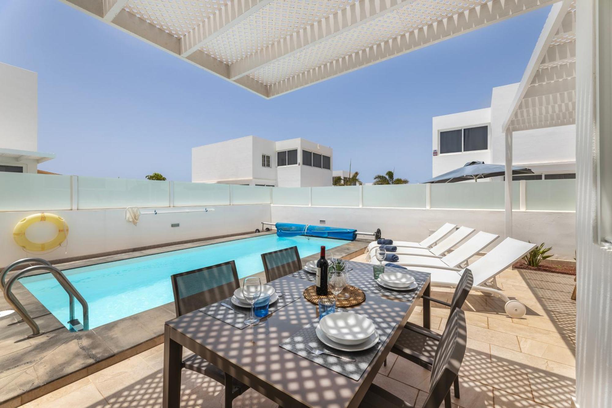 Villa Atlantica - Heated Pool In Playa Blanca 外观 照片
